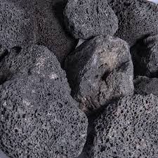 Fire Pit Essentials 10 Lbs Black Lava Rock 1 In To 3 In