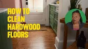 to clean hardwood floors with pine sol