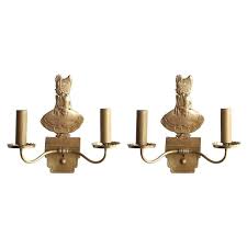 Bronze Electric Candelabra Wall Sconce