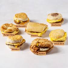 fast food breakfast sandwiches ranked