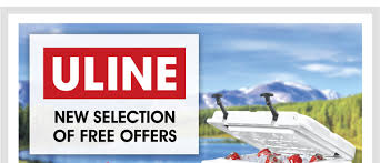 new free offers available now uline