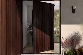 Exterior Timber Batten Doors By