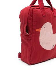 bobo choses bird print cotton backpack
