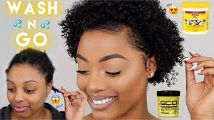 For the best results, don't try to extend your wash and go for more than a few days. How To Style Short Natural Hair After Washing Novocom Top