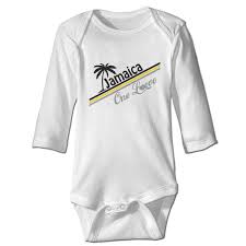 Amazon Com Jamaica One Love Baby Boy Cotton Long Sleeve