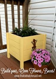Diy Flower Planter Boxes That S What