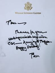handwritten letter to tom golisano