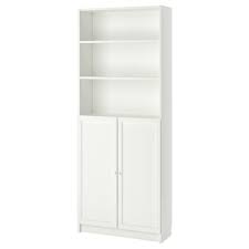 Ikea Billy Oxberg Bookcase With Doors