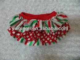New Design Kid Wear Christmas Baby Bloomers Ruffle Butts Diaper Cover Newborn 12 Months Babys 1st Christmas Buy Satin Diaper Cover Toddler Ruffle