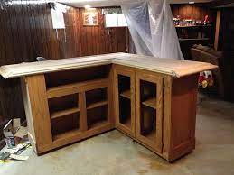 how to build your own oak home bar