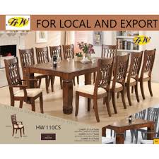 Perfect for a traditional dining nook experience. European Design Dining Table Hotwin Furniture Malaysia Supplier