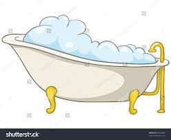 Bath tub cartoon