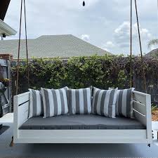 Custom Sunbrella Porch Swing Bed