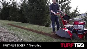 self propelled trencher turf teq