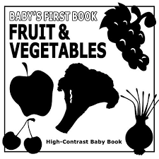 Mesmerised books are great for tummy time… Baby S First Book Fruit Vegetables High Contrast Black And White Baby Book High Contrast Black And White Baby Book 2 Ebook Baby Books Black And White Amazon Com Au Kindle Store
