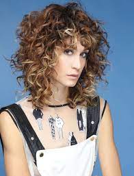 Contents side swept curly hairstyle very short curly hairstyles with caramel highlights Pin On Hair Styles For Medium Length Hair