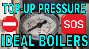 pressure on your ideal logic boiler
