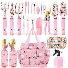 Woman Gardener Pink Printing Gifts Hand