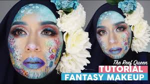 makeup fantasy tutorial the reef