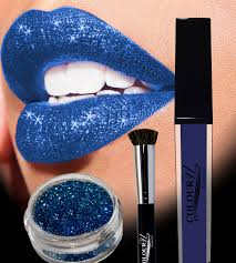 3pc bodacious blue glitter lip combo