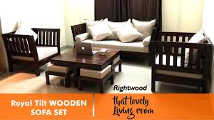 wooden sofa designs