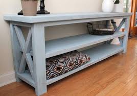 Robins Egg Blue Console Table Diy