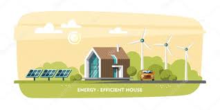 Green Energy Energy Efficient House