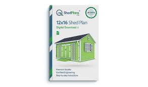 12x16 Gable Garden Shed Plans