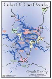 lake of the ozarks map