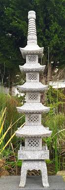Five Story Pagoda Granite Lantern