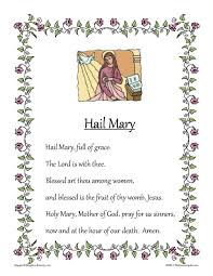 It is widely known that our lady answers seemingly impossible intentions to those who are first beginning to pray the rosary. Hail Mary Printable Prayer Sheet That Resource Site