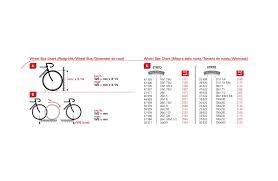 wheel size chart sigma bc 506 manual