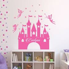 Princess Castle Wall Decal Fairies