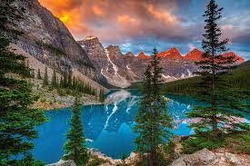 moraine lake lake louise banff