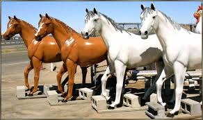 Fiberglass Horse Statues Main Street