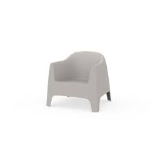 outdoor chair white modern resin