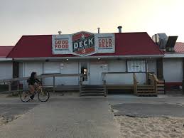the deck restaurant at muskegon s beach