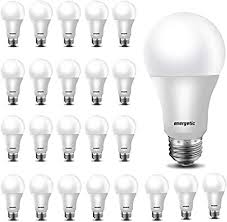 24 Pack A19 Led Light Bulb 60 Watt Equivalent Daylight 5000k E26 Medium Base Non Dimmable Led Light Bulb Ul Listed Amazon Com