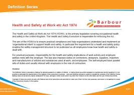 Health And Safety At Work Etc Act 1974 Explained