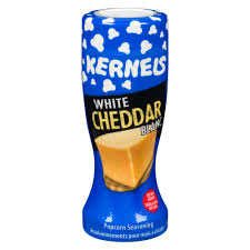 kernels popcorn seasoning white cheddar