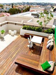 Rooftop Garden Design Think Outside