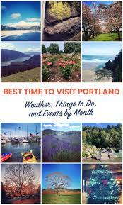 the best time to visit portland things