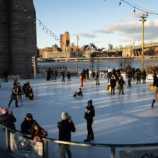 ice skating rinks are popping up all