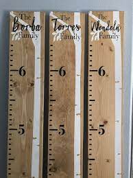 Growth Chart Custom Wall Ruler Wall