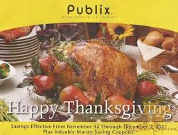 We did this once when we were dog sitting in the keys. Publix Happy Thanksgiving I Heart Publix