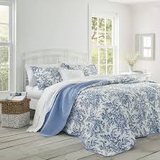 laura ashley blue and white bedding