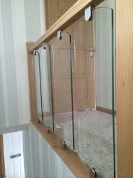 Glass Staircase And Landing Spindle