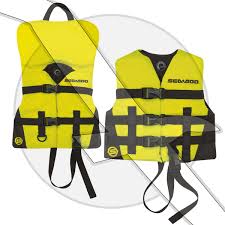 Details About Sea Doo Kids Sandsea Pfd Life Jacket Safety Swimming Seadoo Vest Child Infant