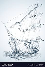 sailboat wallpaper royalty free vector
