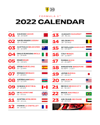 Todo Motor - #F1 / Estas son las carreras de la próxima temporada de F1. La  Fórmula 1 ha aprobado la primera versión del calendario para la temporada  2022. En total serán